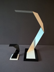 UpcyLamps, UpcyDesigns, Michaela and Axel Kresse, Dibond Scrap Material Lighting