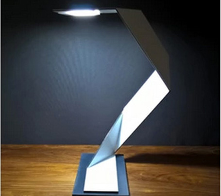 UpcyLamps, UpcyDesigns, Michaela and Axel Kresse, Dibond Scrap Material Lighting