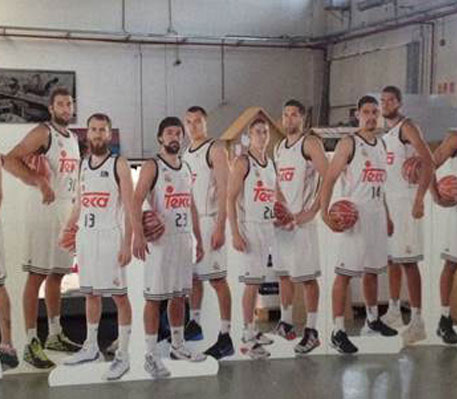 KAPA Tech TEKA Real Madrid basketball team
