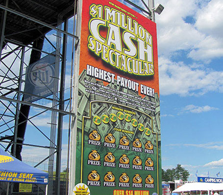 New Hampshire Motor Speedway, New Hampshire Lottery, AMI Graphics, Guinness Book of World Records, Dibond