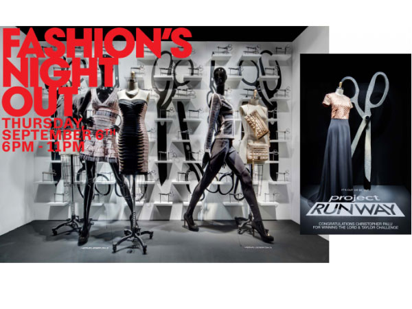 The Bernard Group, Gatorfoam, Window Display, Lord & Taylor, Project Runway
