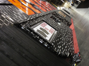 Diesel, Be Stupid, Tradeshow, Display, Gilbert Displays, Las Vegas, 3A Composites, graphic display USA, 2