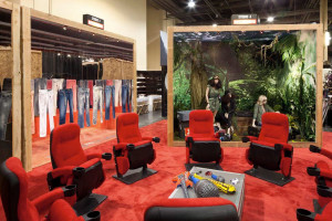 Diesel, Be Stupid, Tradeshow, Display, Gilbert Displays, Las Vegas, 3A Composites, graphic display USA, 3