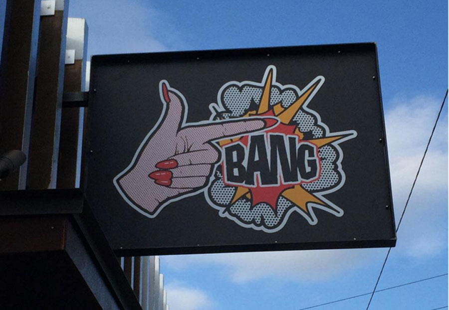 Moto, GFX, Nail, Salon, printed, on, Dibond