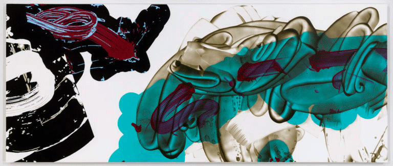 Brushstroke, David, Reed, New, York, City, Dibond, Aluminum, Composite, Material