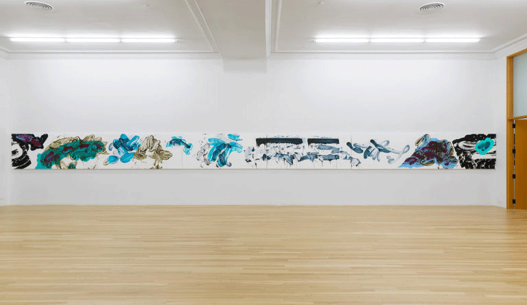 Brushstroke, David, Reed, New, York, City, Dibond, Aluminum, Composite, Material