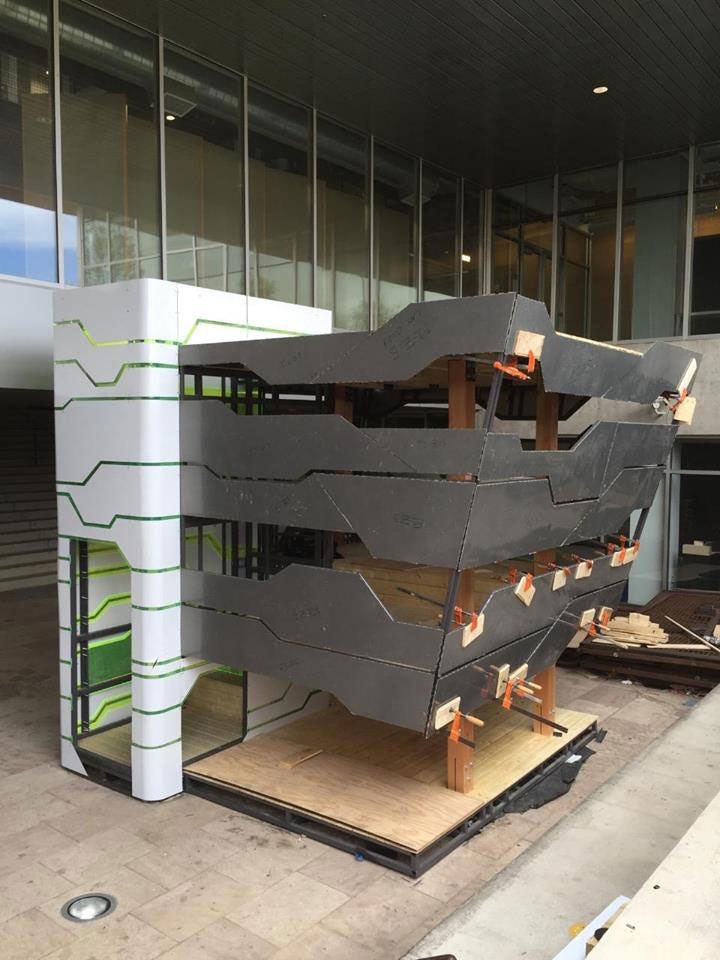 Toy Factory, Parade of Playhouses, New Mexico Appleseed, University of New Mexico School of Architecture and Planning, Dibond