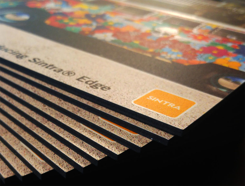 Sintra EDGE, 3A Composites USA, Graphic Display USA