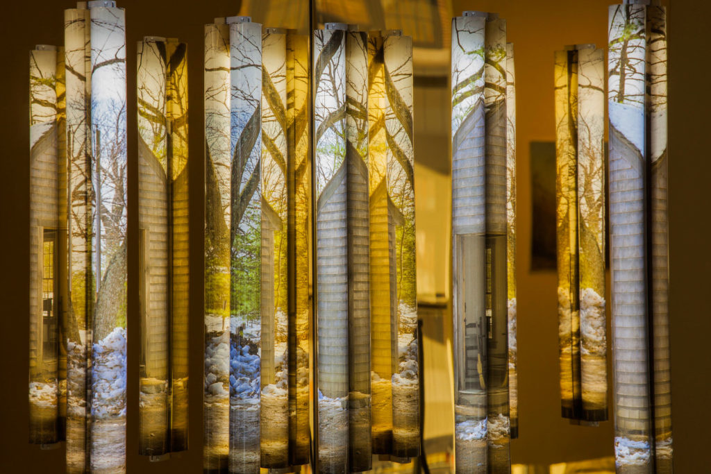 Clint Baclawski, Boston Artist, Light Bulbs, Plexiglas Mounted Dibond, LED Art, Thoreau 2016