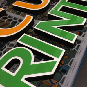 Howmac Dimensional Graphics Inc, Washington, Signage, Displays, 3A Composites USA, Gatorfoam Board