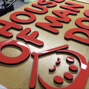 Howmac Dimensional Graphics Inc, Washington, Signage, Displays, 3A Composites USA, Gatorfoam Board