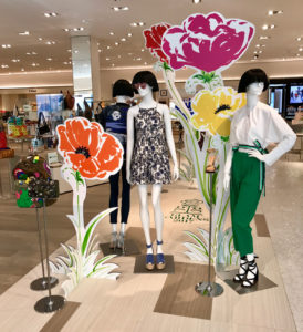 Glam Gardens, Saks Fifth Avenue, New York Botanical Garden, Retail, Window Displays, Ignition NYC,Laird Plastics, 3A Composites Graphic Display USA Gatorplast