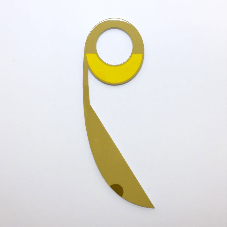 Paul Carola, Alinas Alignment, 2017, Acrylic, Resin, Dibond