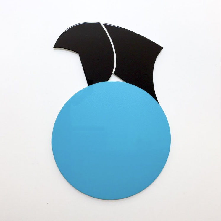 Paul Carola, Polar Roller, 2017, Acrylic, Resin, Dibond