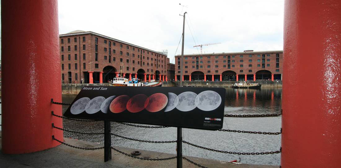From Earth to the Universe, Photography Exhibition, The Image Group, Albert Dock, 2009, Dibond Aluminum Composite Substrate