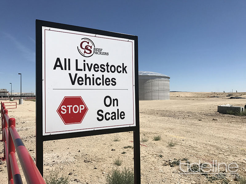 CS Beef Packers, TideLine Design, Idaho, Dibond, Directional Wayfinding Signage