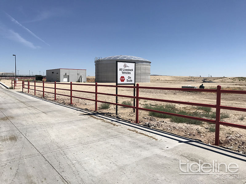 CS Beef Packers, TideLine Design, Idaho, Dibond, Directional Wayfinding Signage