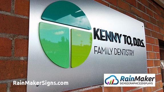 RainMaker Signs, Seattle, Washington, Exterior Signage, Kenny To DDS