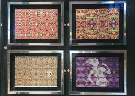 Chila Kumari Burman India Illuminated, Direct to Media UV Prints Gold Dibond