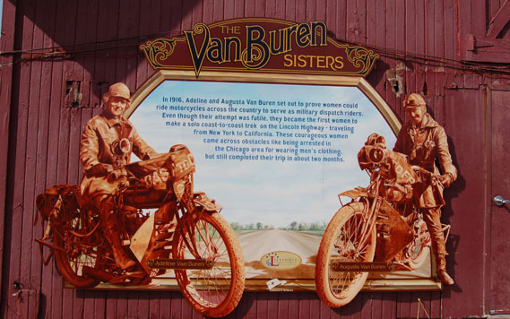 Lincoln Highway Murals, Jay Allen ShawCraft Signs, Illinois, Dibond Aluminum Composite Substrate