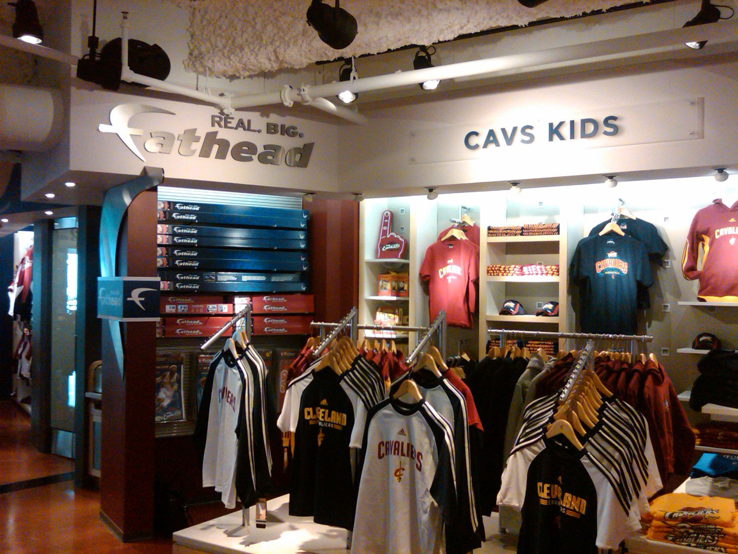 NBA, Cavaliers Team Shop, Cleveland, Quicken Loans Arena, Brand Decor