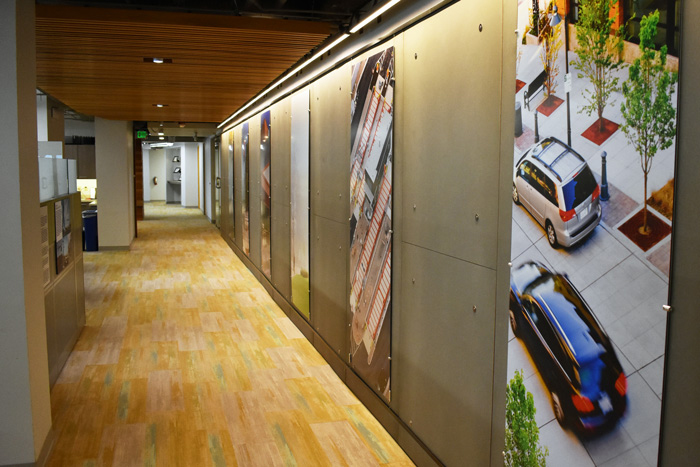 AlphaGraphics, Seattle, KPG Interior Wall Graphics, Gatorfoam Board