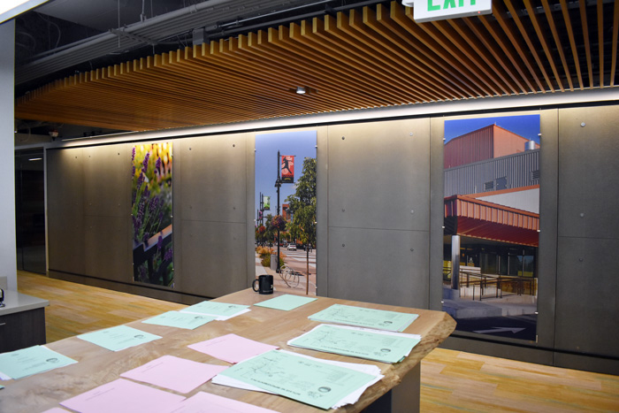 AlphaGraphics, Seattle, KPG Interior Wall Graphics, Gatorfoam Board