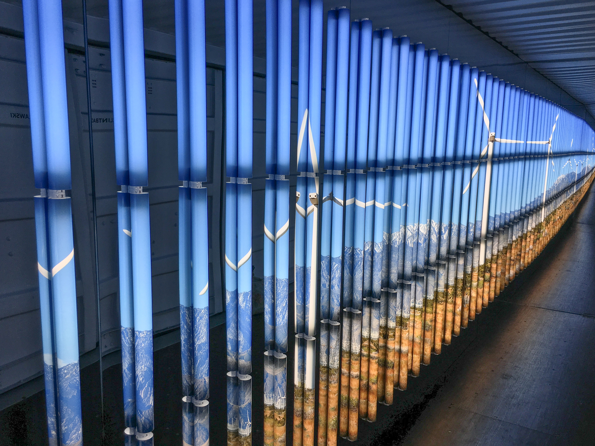 Clint Baclawski, Boston Artist Light Bulbs, Plexiglas, Mounted Dibond, LED Art, Zephyr 2017