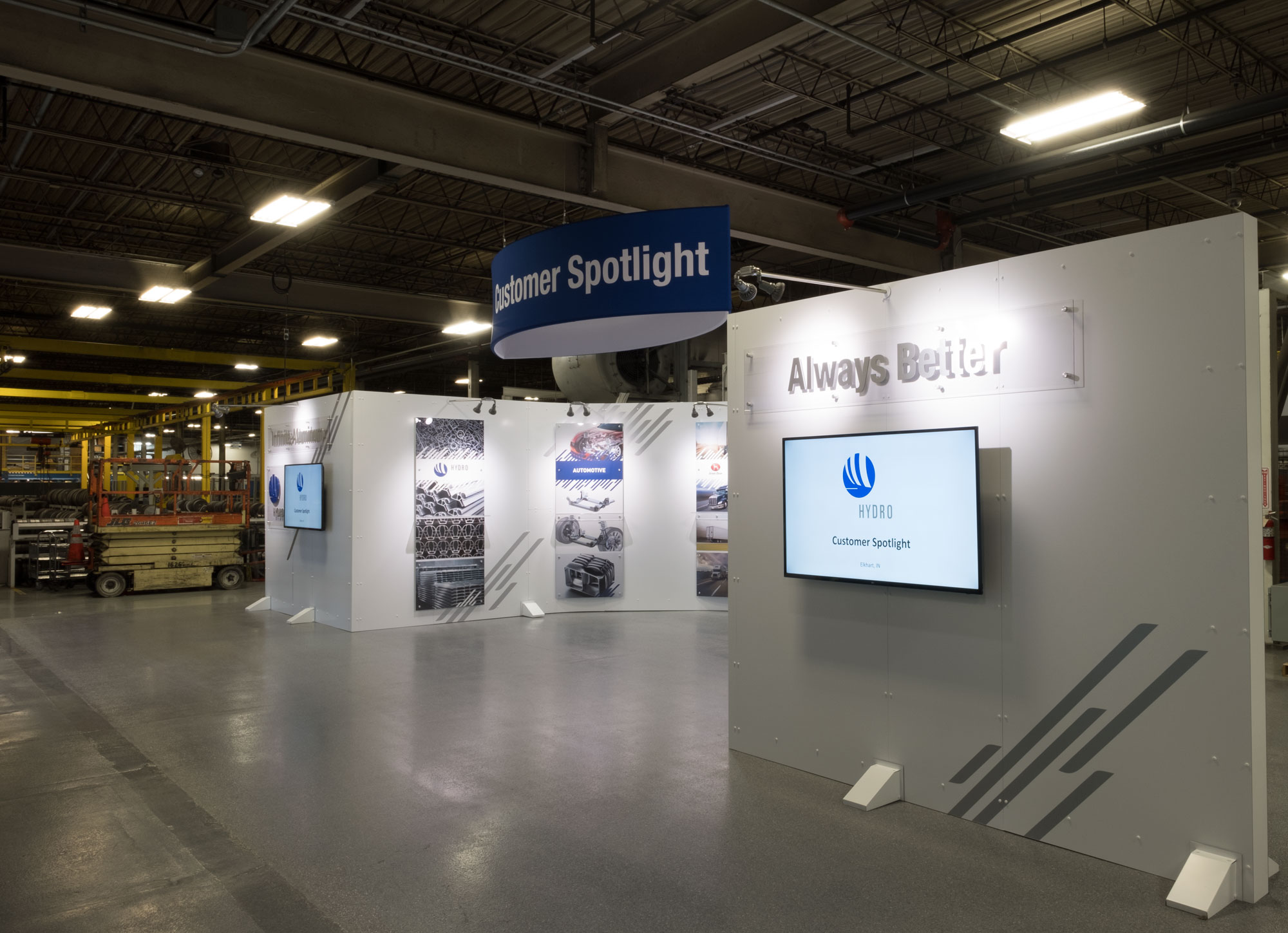 Agio Imaging, Freestanding Dibond Display, Hydro Customer Spotlight, 3A Composites USA
