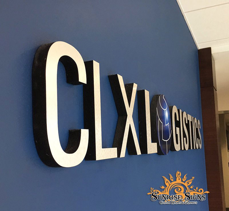 CLX Logistics, Sage Frog Marketing, Sunrise Signs, Gatorfoam Interior Signage