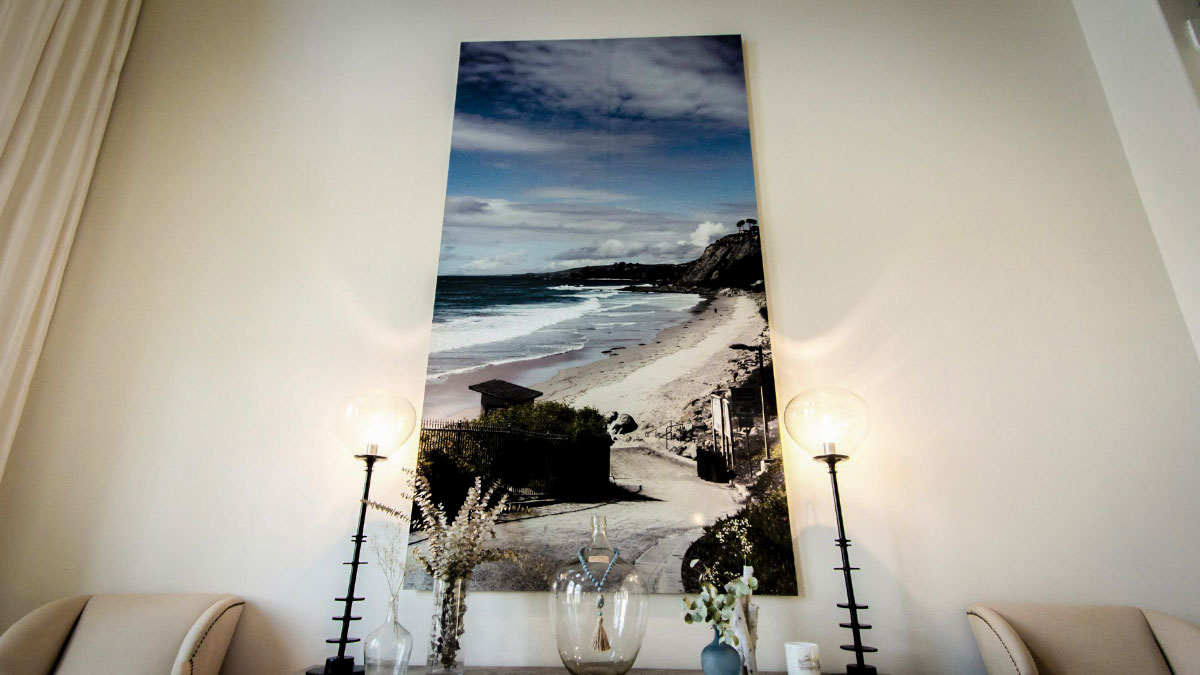 Andy Lara, Oversize Beach Print, ArtisanHD, Arizona, Dibond ACM