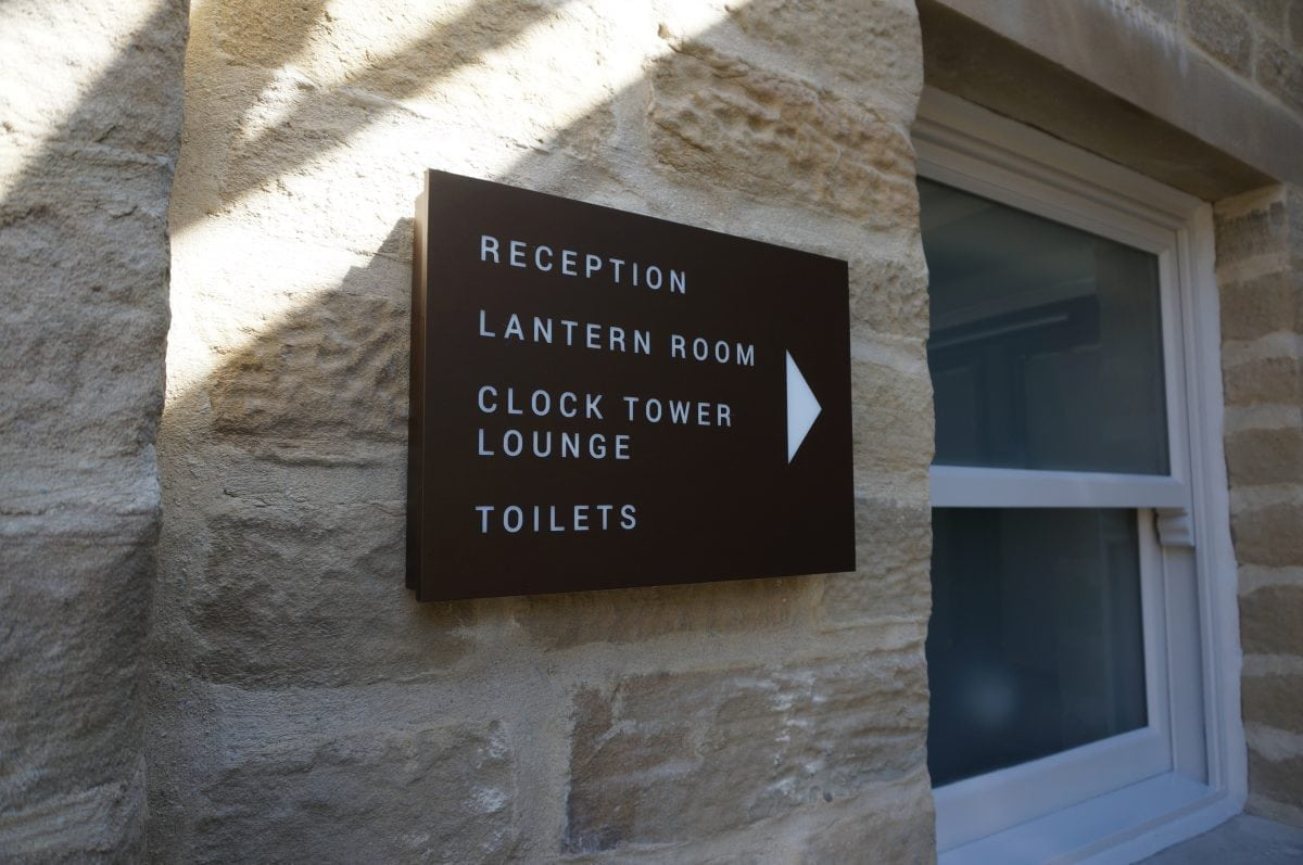 Manor House, Lindley, Huddersfield, Hartbrights Sign Solutions, UK, Dibond Aluminum Composite