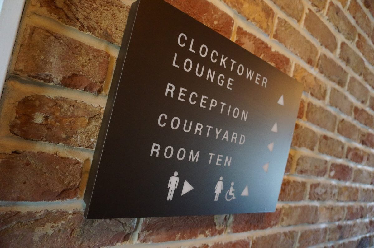 Manor House, Lindley, Huddersfield, Hartbrights Sign Solutions, UK, Dibond Aluminum Composite