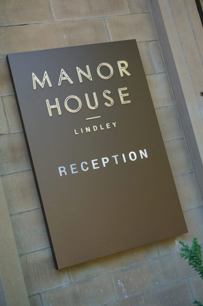 Manor House, Lindley, Huddersfield, Hartbrights Sign Solutions, UK, Dibond Aluminum Composite