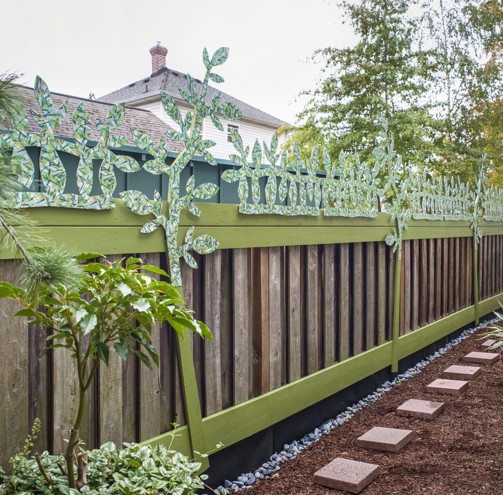 Willamette Print Blueprint, Oregon, Theresa Weil, Dibond Art Installation